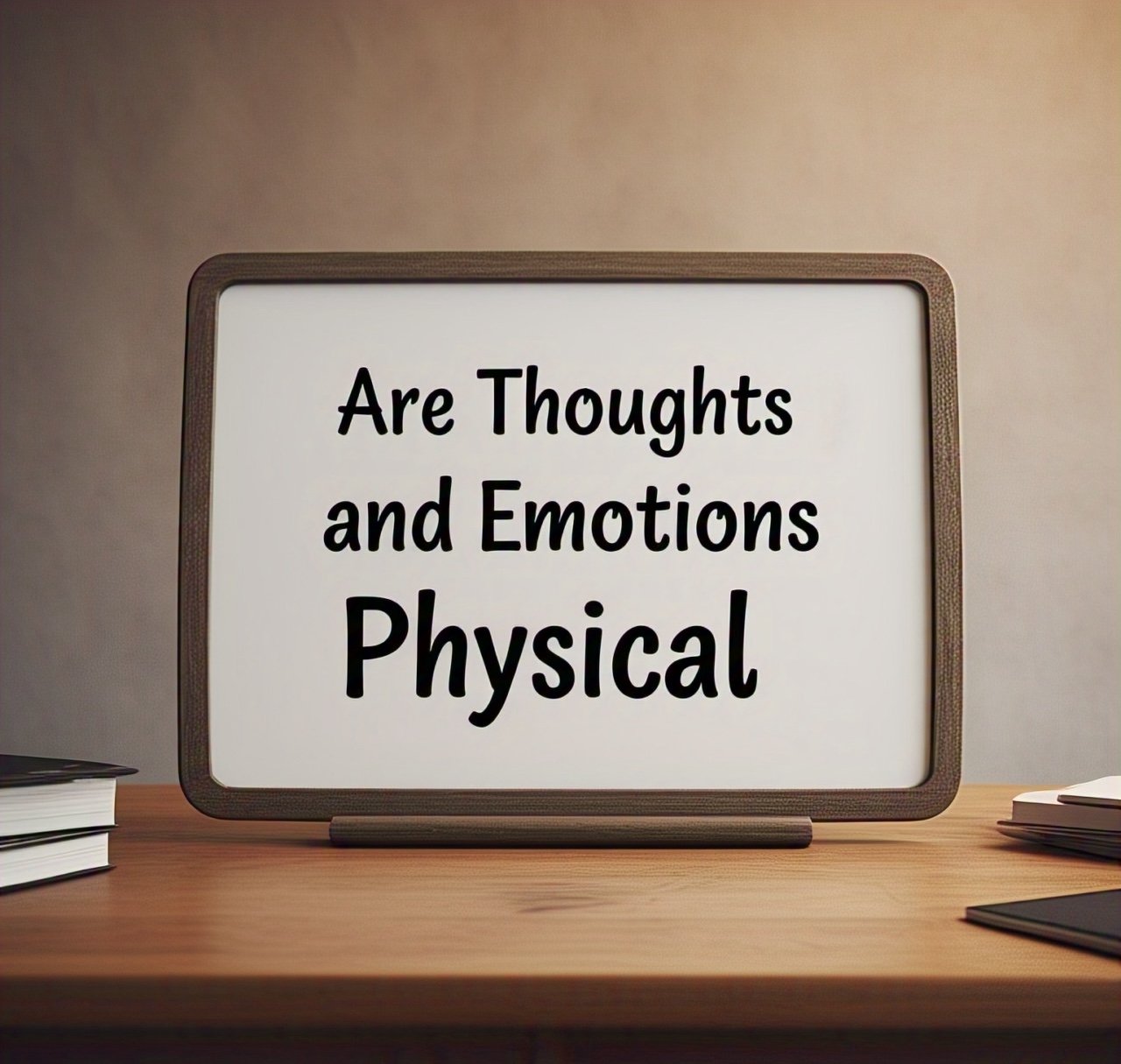 are thoughts and emotions physical